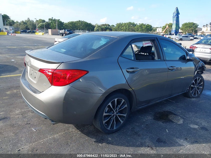 VIN 2T1BURHE2HC826674 2017 TOYOTA COROLLA L/LE/XLE/SE/XSE