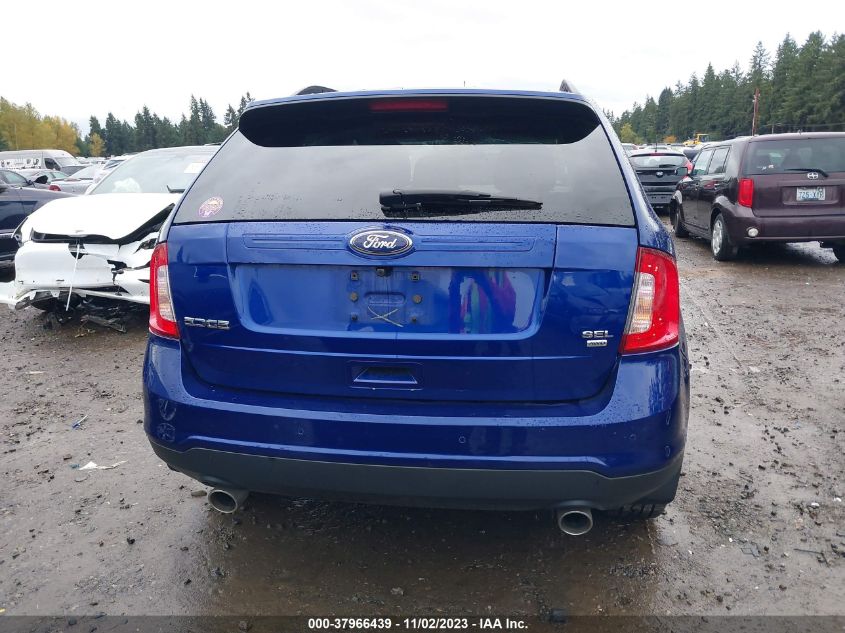 2013 FORD EDGE SEL - 2FMDK4JC6DBB76563