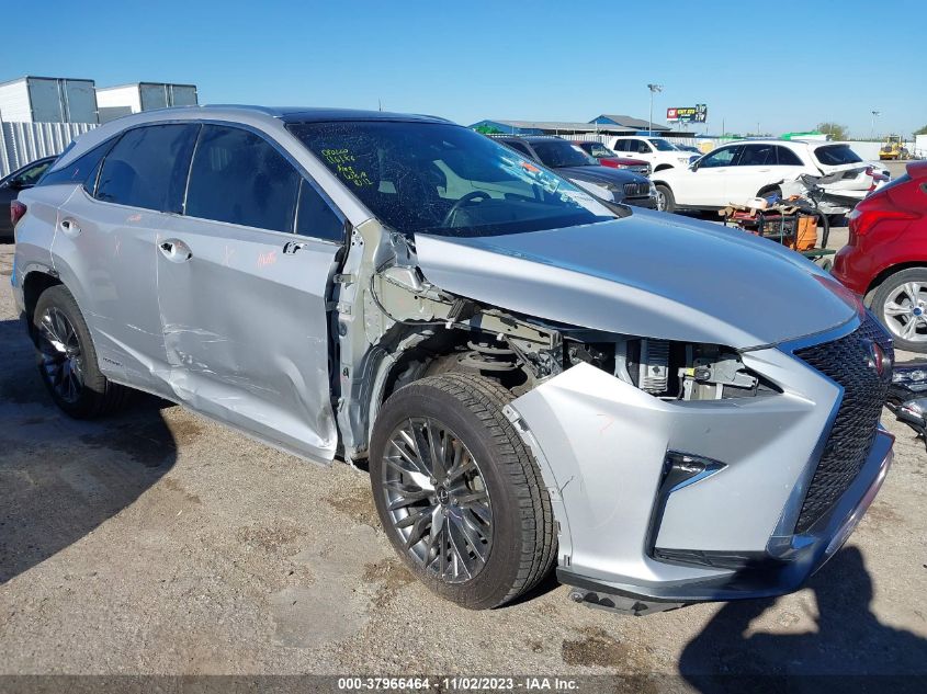 2T2BGMCA0JC027587 LEXUS RX 450H/BASE/F SPORT 2018