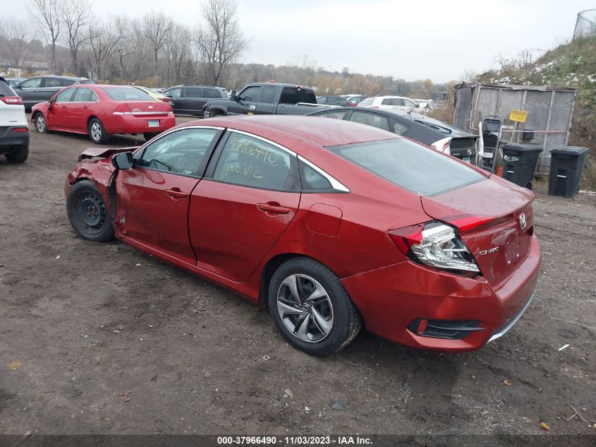 2019 HONDA CIVIC LX - 19XFC2F60KE020977