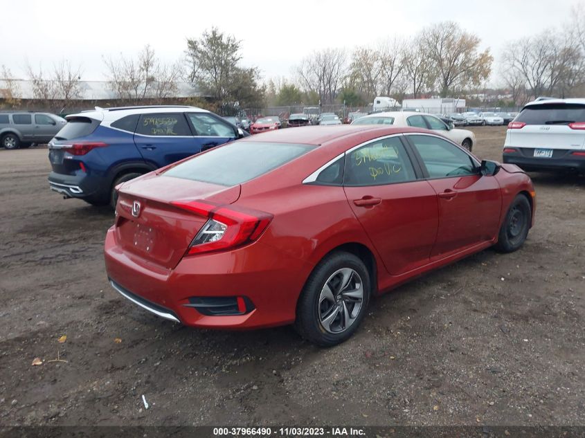 2019 HONDA CIVIC LX - 19XFC2F60KE020977