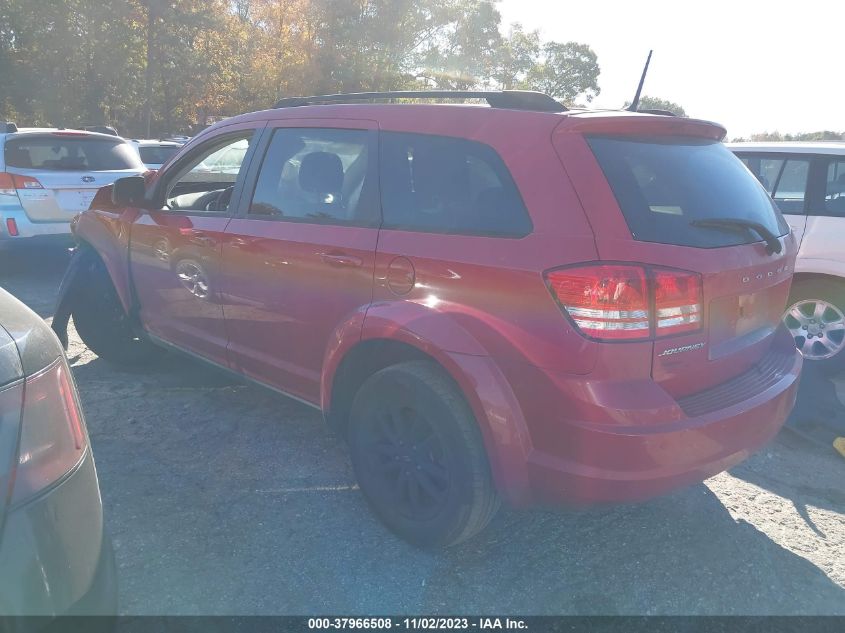 2020 DODGE JOURNEY SE - 3C4PDCAB8LT249688