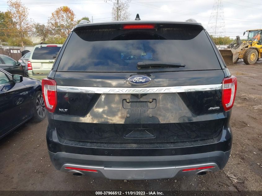 2017 FORD EXPLORER XLT - 1FM5K8D80HGB89584