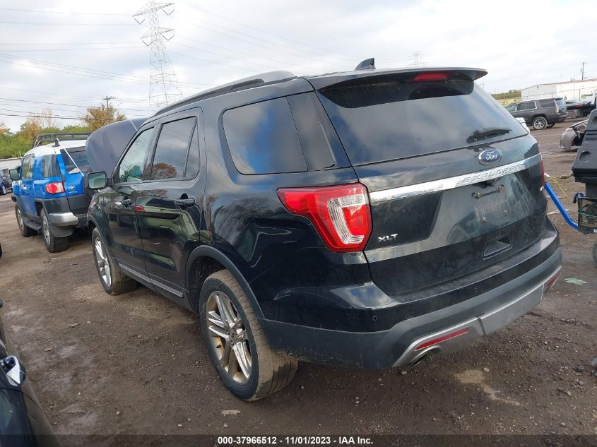 2017 FORD EXPLORER XLT - 1FM5K8D80HGB89584