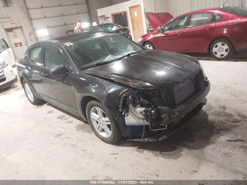 2013 DODGE AVENGER SXT - 1C3CDZCB8DN663056