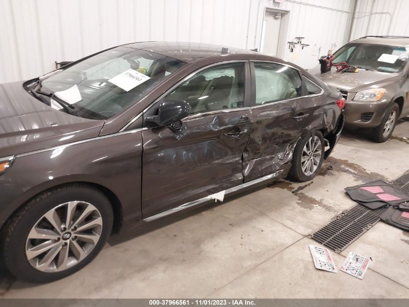 2016 HYUNDAI SONATA SPORT/LIMITED - 5NPE34AF9GH293546