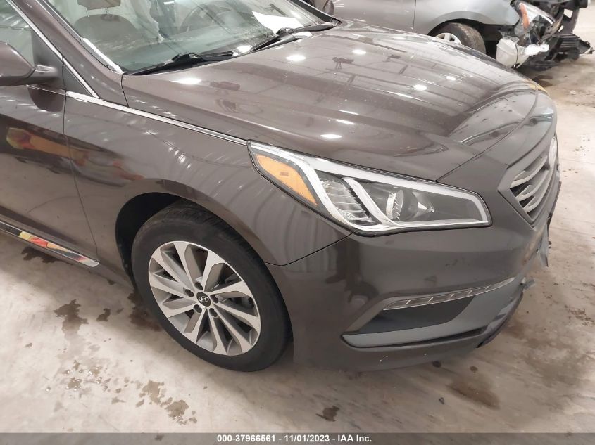 2016 HYUNDAI SONATA SPORT/LIMITED - 5NPE34AF9GH293546