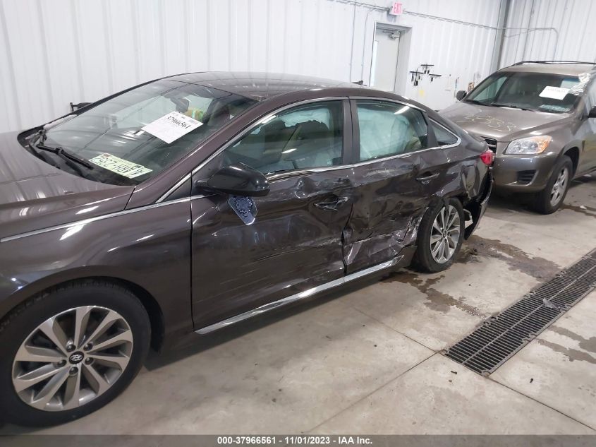 2016 HYUNDAI SONATA SPORT/LIMITED - 5NPE34AF9GH293546