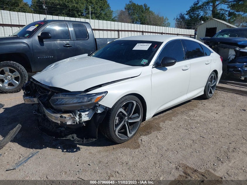 VIN 1HGCV1F30MA031093 2021 HONDA ACCORD SPORT