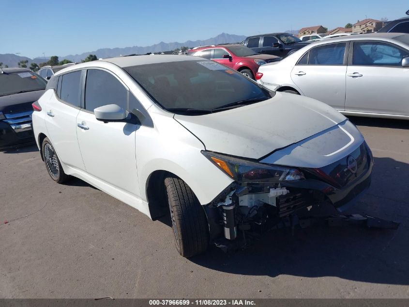 Lot #2544994073 2023 NISSAN LEAF SV PLUS 60 KWH salvage car