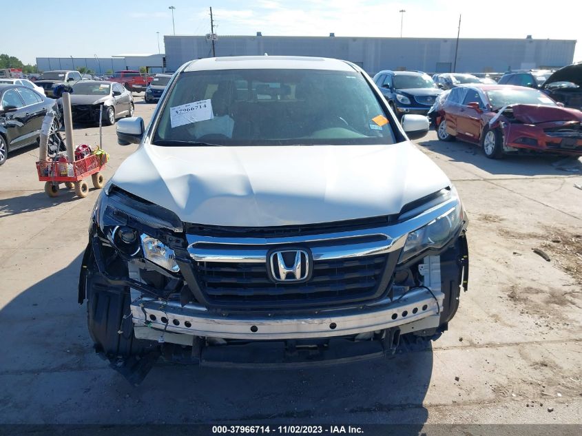 2019 HONDA RIDGELINE RTL - 5FPYK2F66KB001847