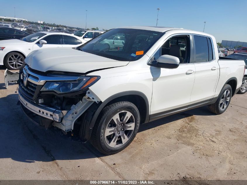 2019 HONDA RIDGELINE RTL - 5FPYK2F66KB001847