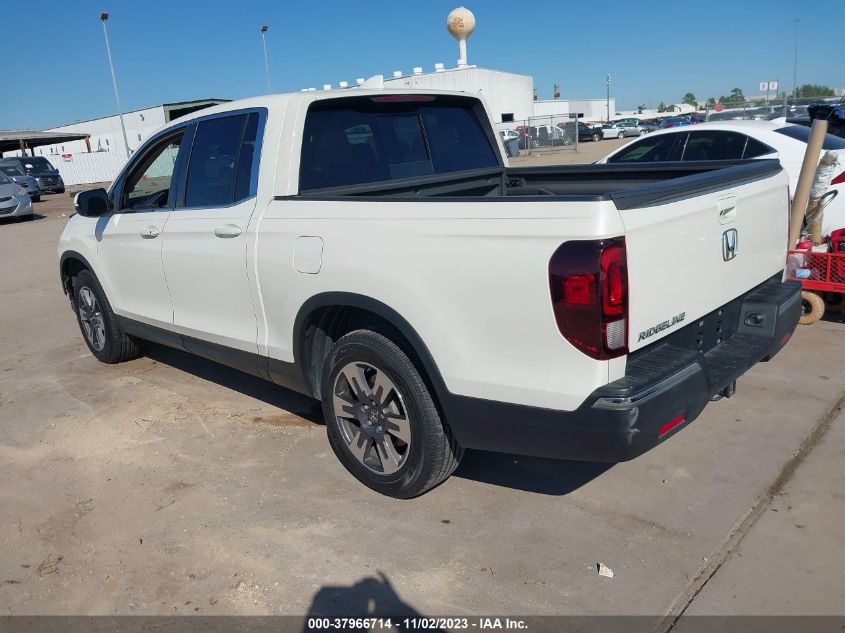 2019 HONDA RIDGELINE RTL - 5FPYK2F66KB001847