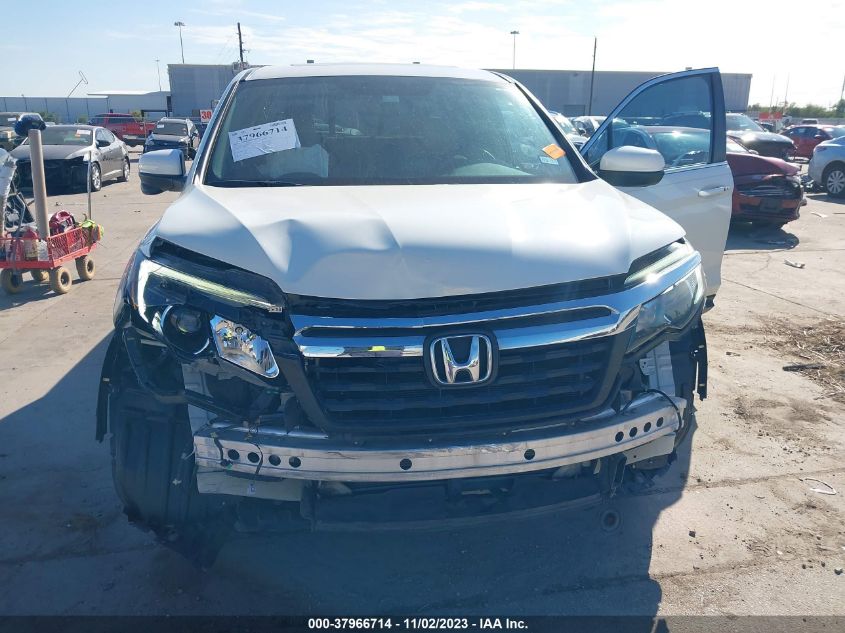 2019 HONDA RIDGELINE RTL - 5FPYK2F66KB001847