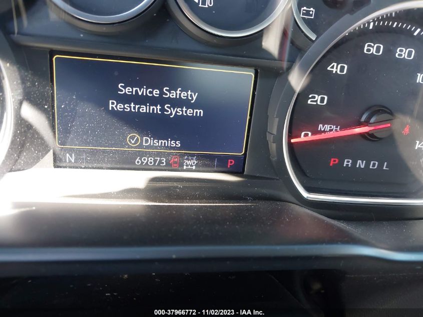 2020 CHEVROLET SILVERADO 1500 4WD  SHORT BED LT - 3GCUYDED4LG181178