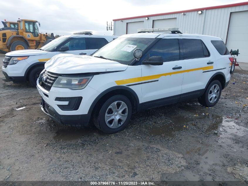 2016 FORD UTILITY POLICE INTERCEPTOR 1FM5K8AR7GGC36041