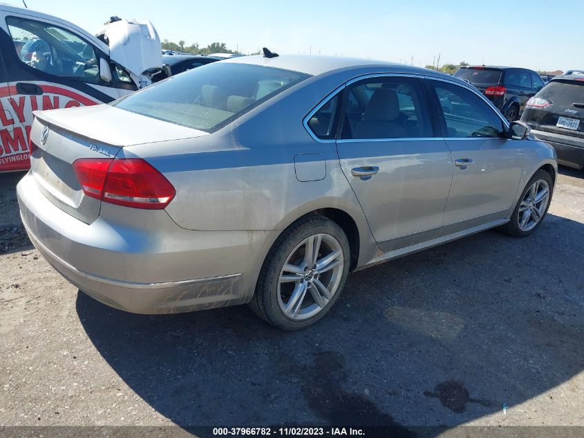 2014 VOLKSWAGEN PASSAT SEL - 1VWCN7A34EC027446