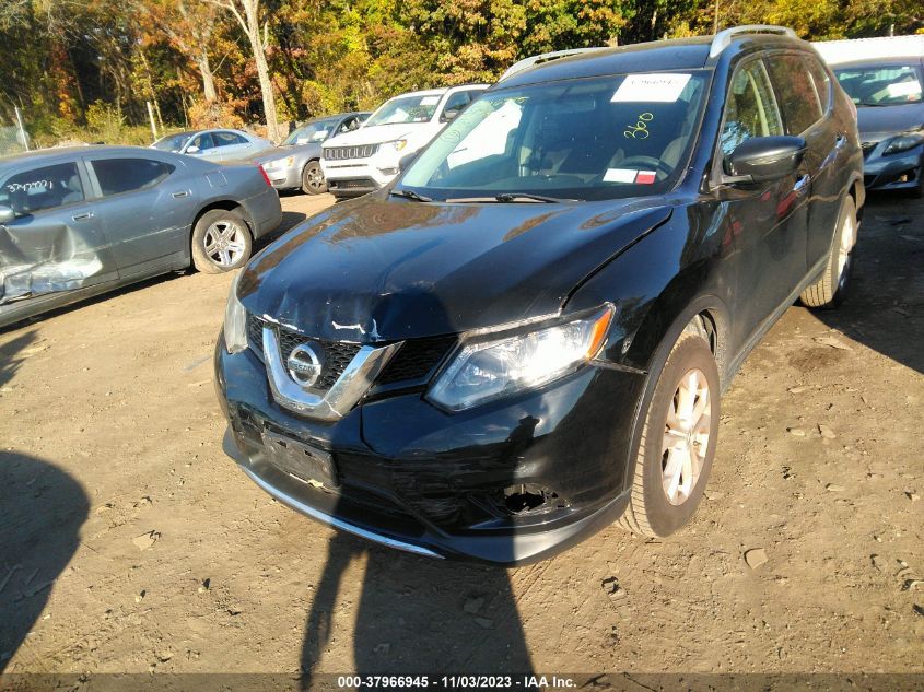 2015 NISSAN ROGUE SV - KNMAT2MV4FP520800