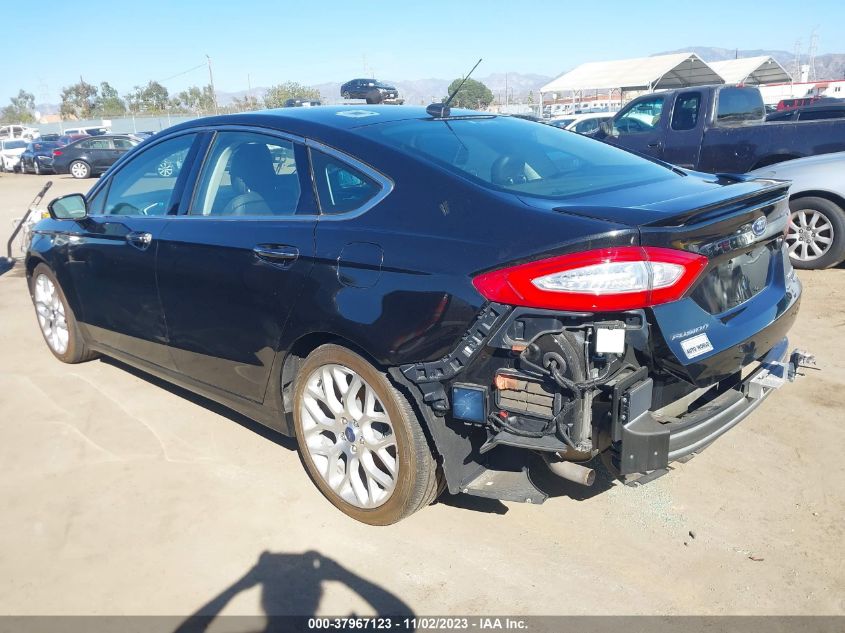 2014 FORD FUSION TITANIUM - 3FA6P0K95ER200323