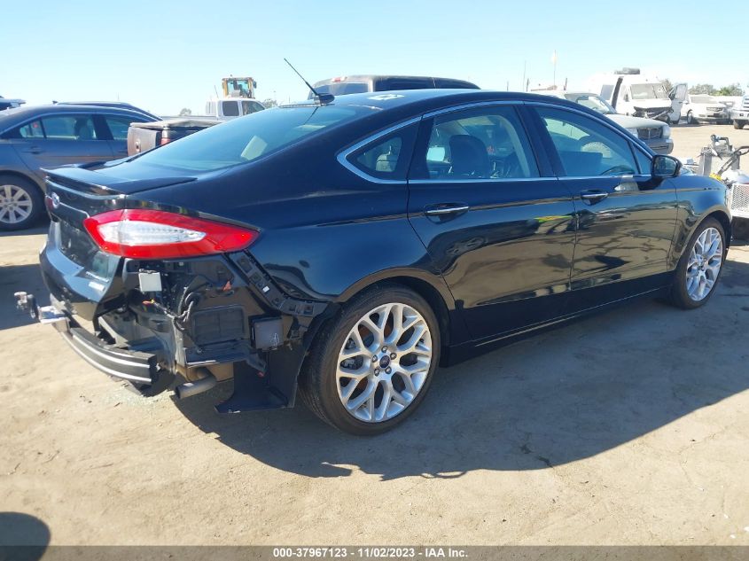 2014 FORD FUSION TITANIUM - 3FA6P0K95ER200323