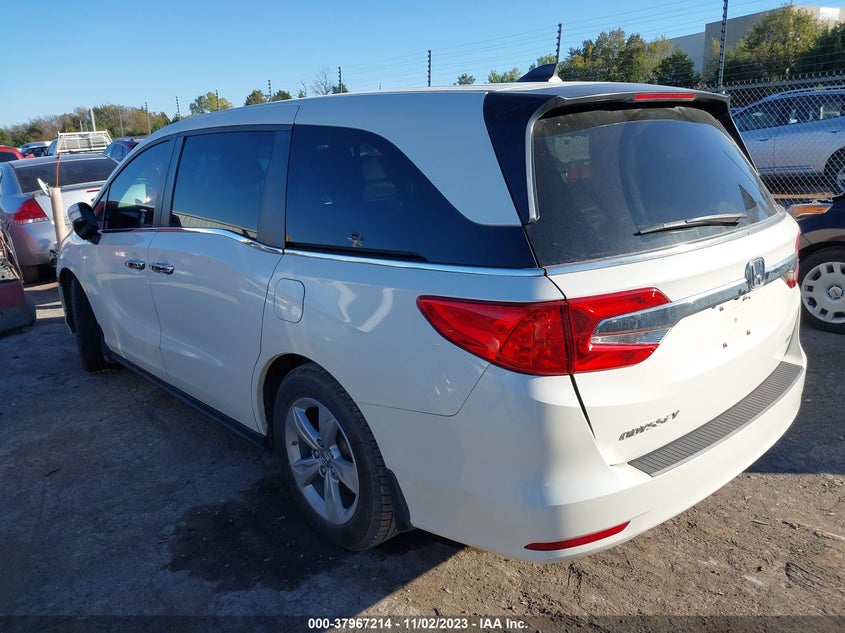 VIN 5FNRL6H73KB007788 2019 HONDA ODYSSEY EXL