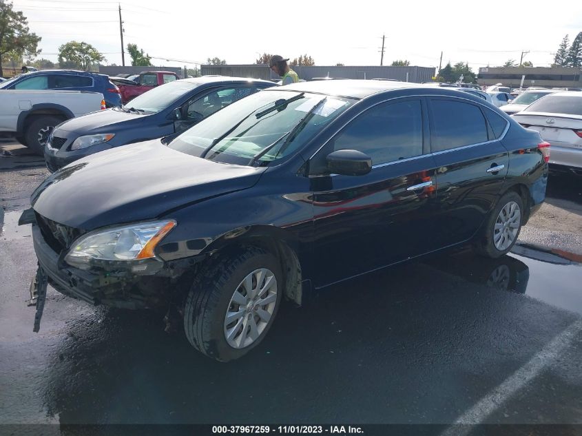 2014 NISSAN SENTRA SV - 3N1AB7AP7EL616164