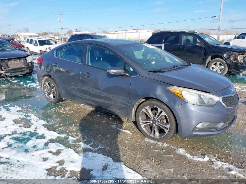 2014 KIA FORTE EX - KNAFZ4A85E5205008