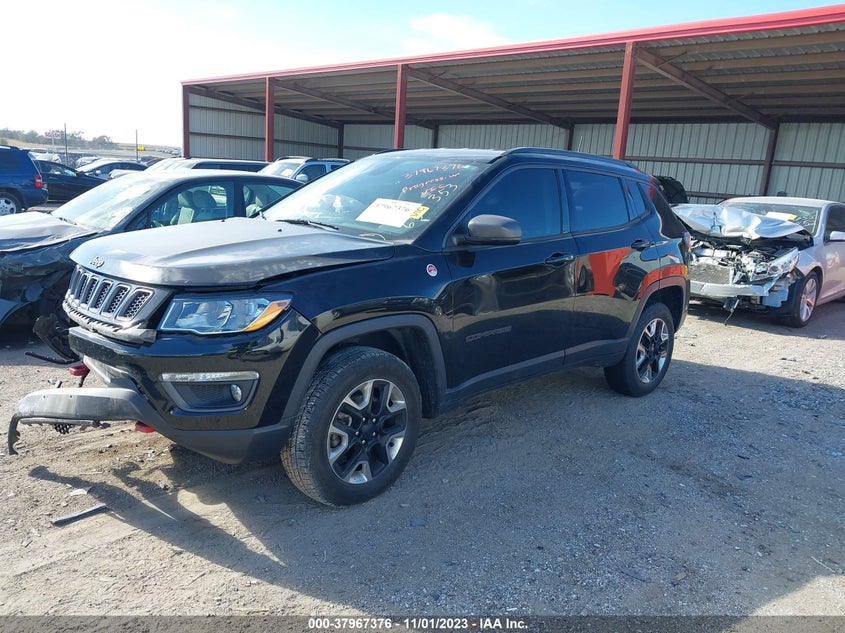 VIN 3C4NJDDB0JT234875 2018 JEEP COMPASS TRAILHAWK