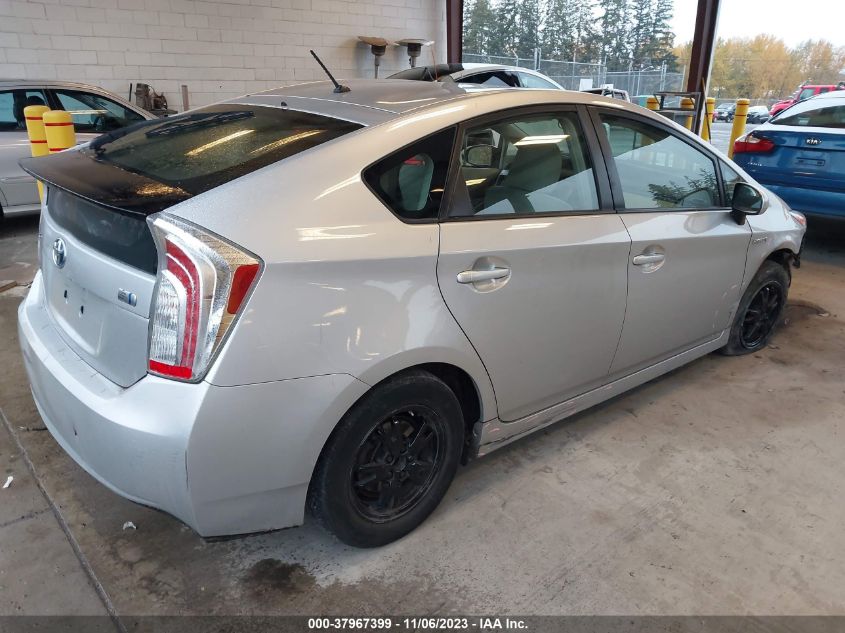 2013 TOYOTA PRIUS TWO - JTDKN3DU0D0346676