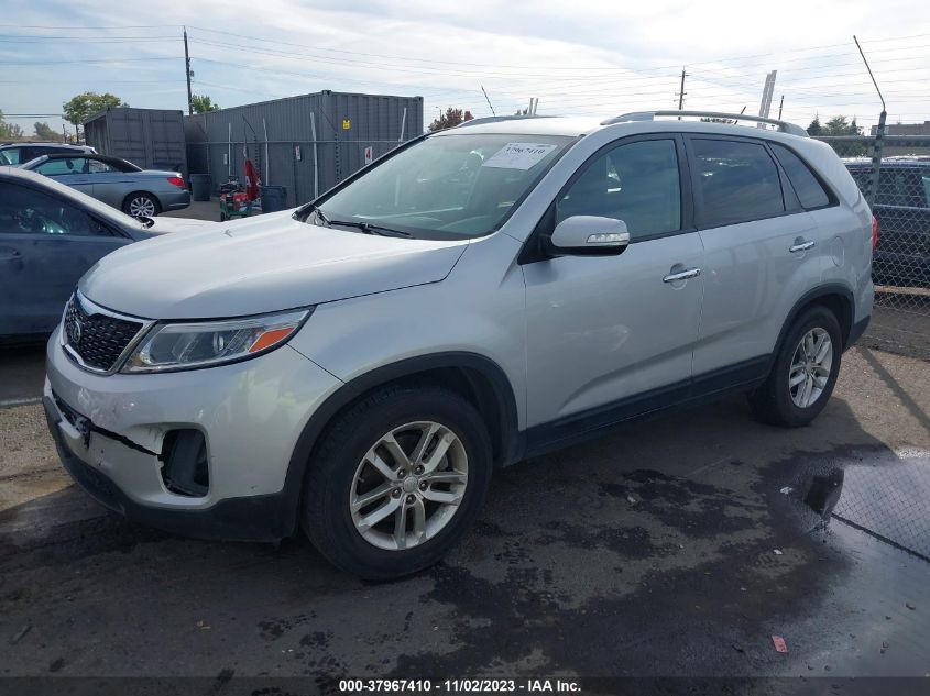 2014 KIA SORENTO LX - 5XYKT3A60EG529373