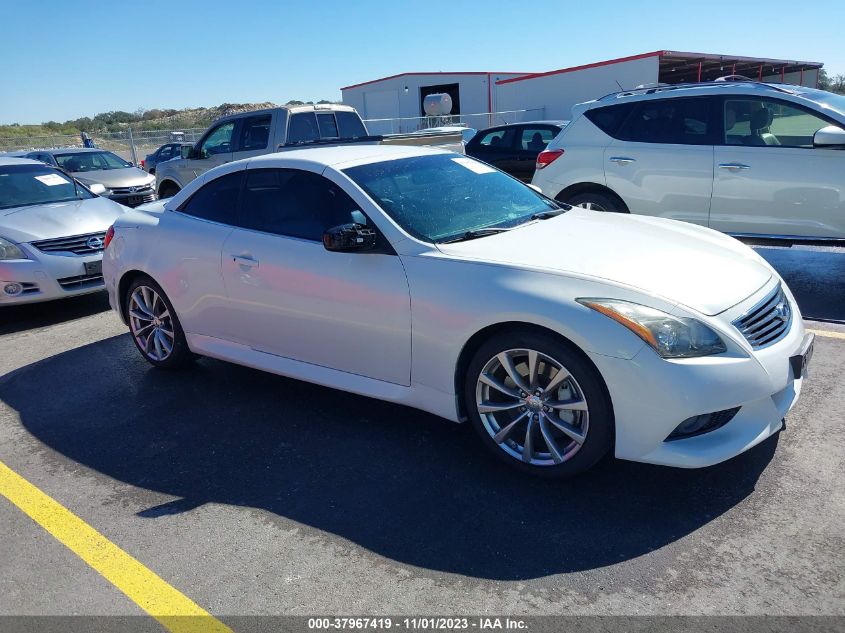 2013 INFINITI IPL G - JN1CV6FE8DM230018