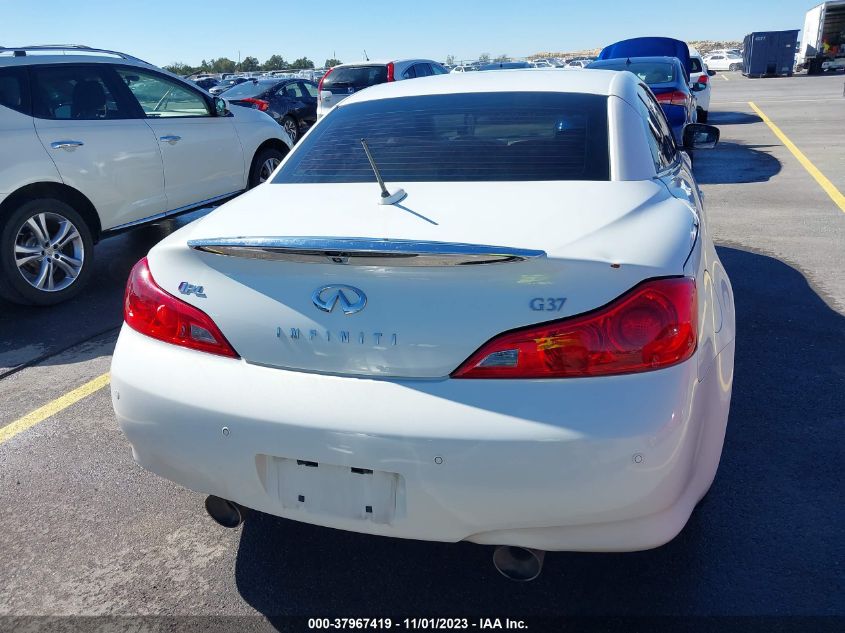 2013 INFINITI IPL G - JN1CV6FE8DM230018