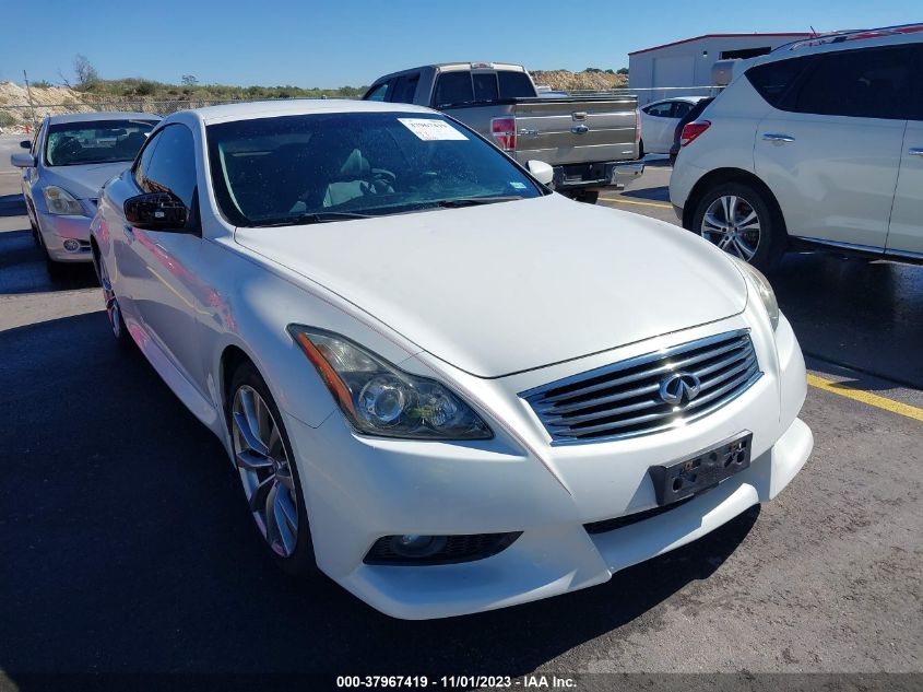 2013 INFINITI IPL G - JN1CV6FE8DM230018