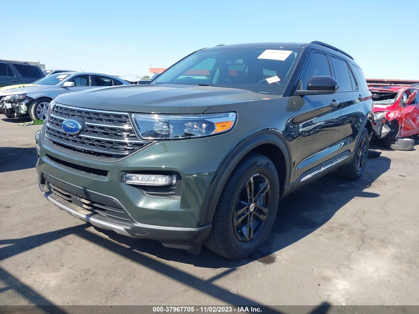 VIN 1FMSK7DH1NGC49025 2022 FORD EXPLORER XLT