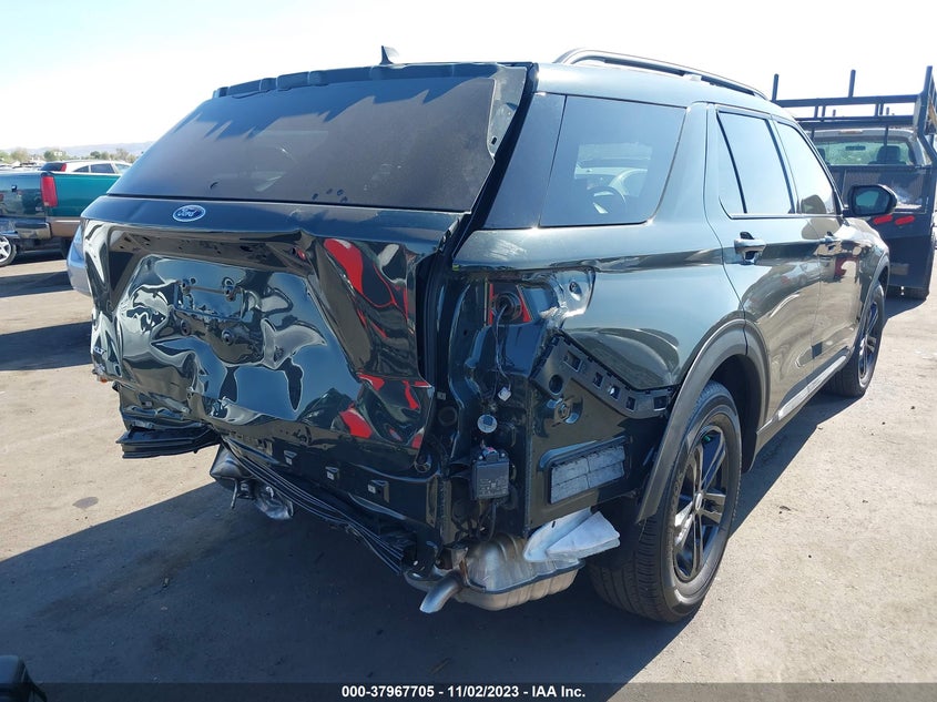 VIN 1FMSK7DH1NGC49025 2022 FORD EXPLORER XLT