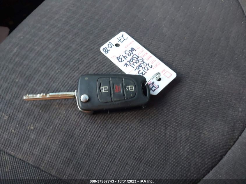 2013 KIA SOUL BASE - KNDJT2A50D7603433