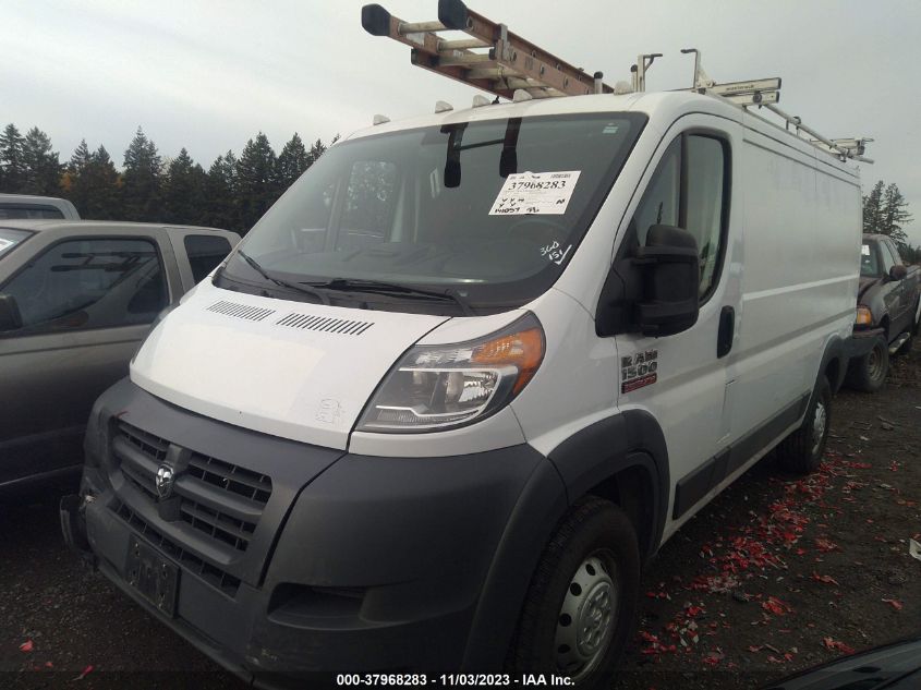 2016 RAM PROMASTER 1500 LOW ROOF 3C6TRVAG2GE134318