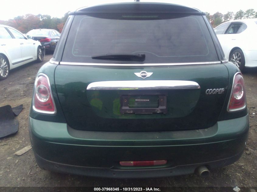 2013 MINI HARDTOP COOPER WMWSU3C59DT375103