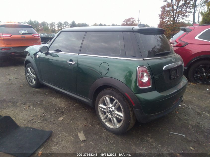 2013 MINI HARDTOP COOPER WMWSU3C59DT375103