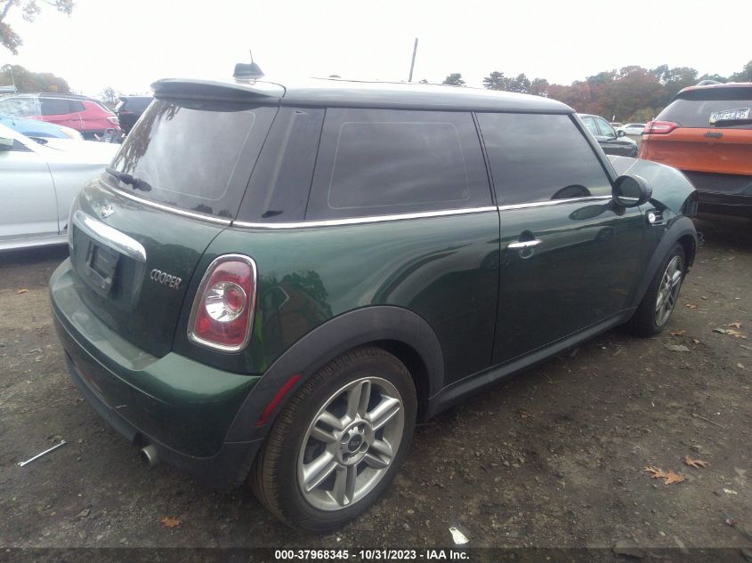 2013 MINI HARDTOP COOPER WMWSU3C59DT375103