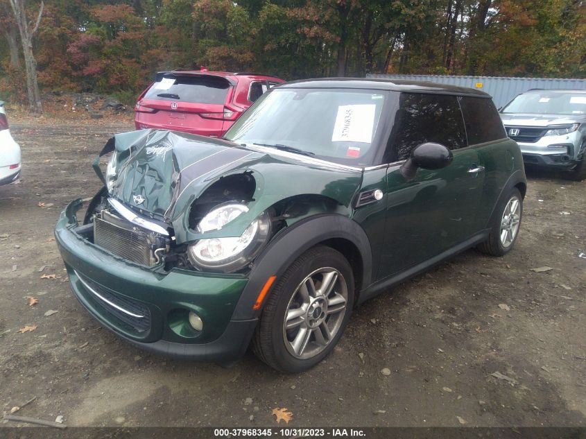 2013 MINI HARDTOP COOPER WMWSU3C59DT375103