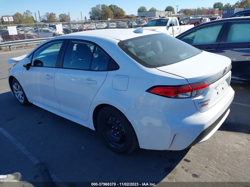 VIN 5YFEPMAE1MP193628 2021 TOYOTA COROLLA LE