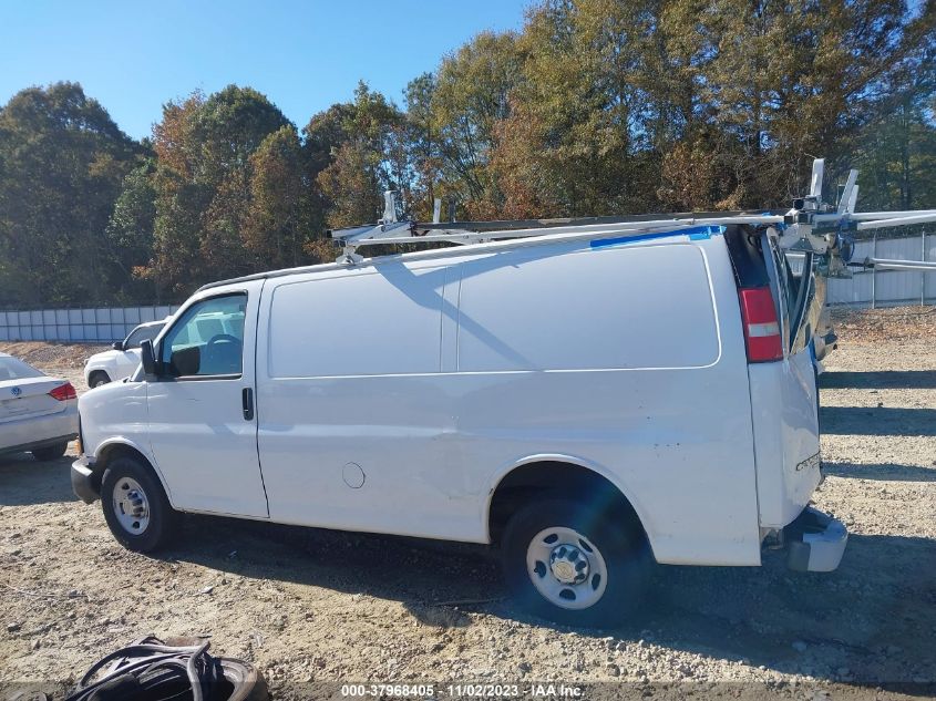 2013 CHEVROLET EXPRESS 2500 WORK VAN 1GCWGFBA7D1178325