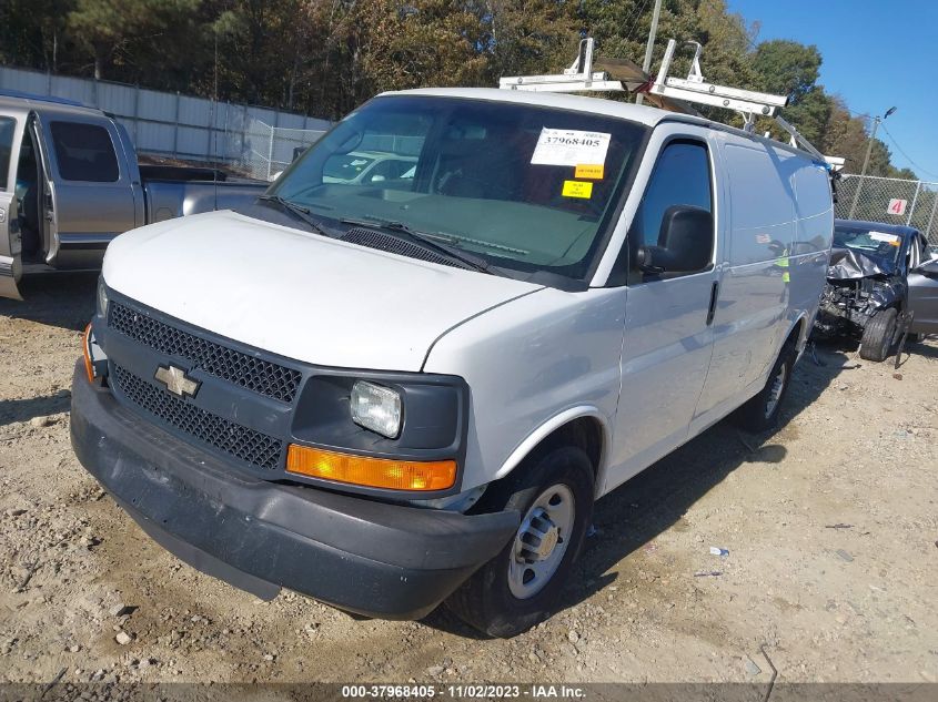 2013 CHEVROLET EXPRESS 2500 WORK VAN 1GCWGFBA7D1178325
