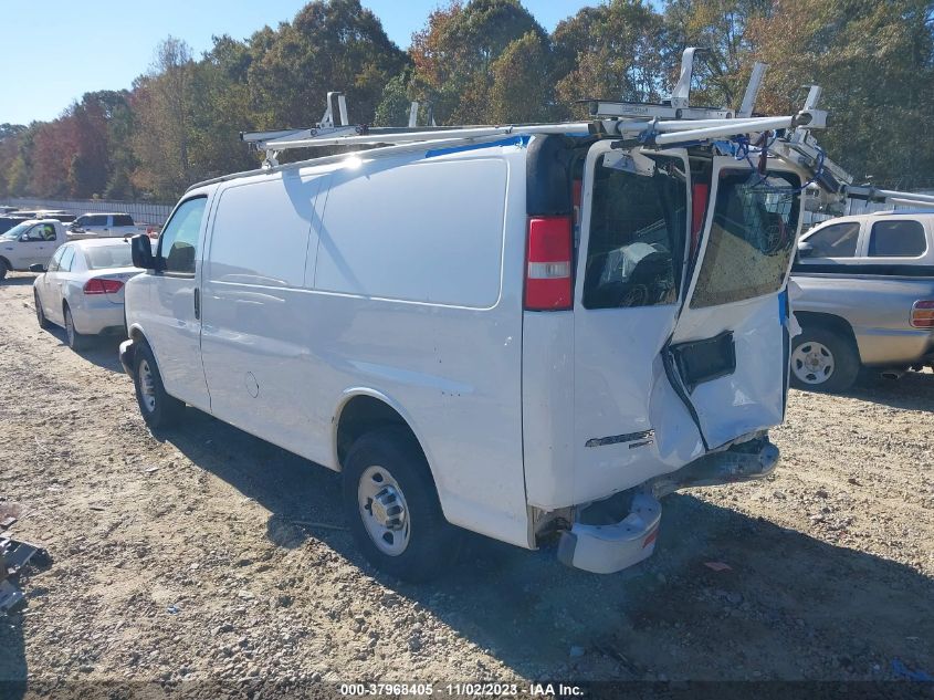 2013 CHEVROLET EXPRESS 2500 WORK VAN 1GCWGFBA7D1178325