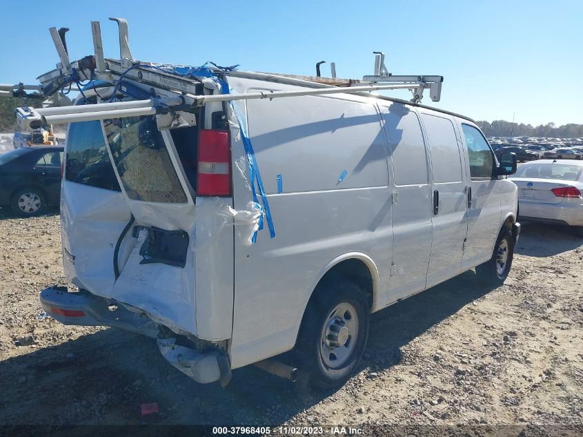2013 CHEVROLET EXPRESS 2500 WORK VAN 1GCWGFBA7D1178325