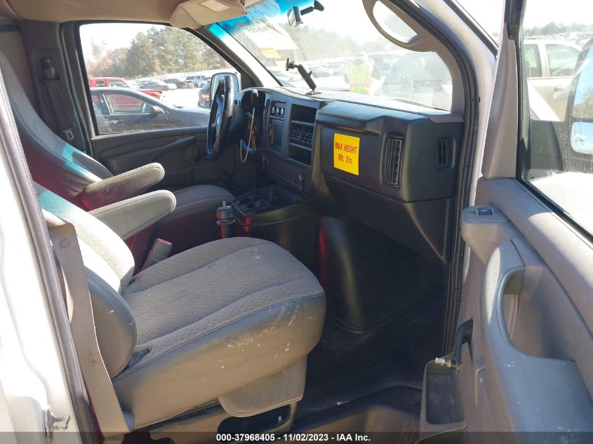 2013 CHEVROLET EXPRESS 2500 WORK VAN 1GCWGFBA7D1178325