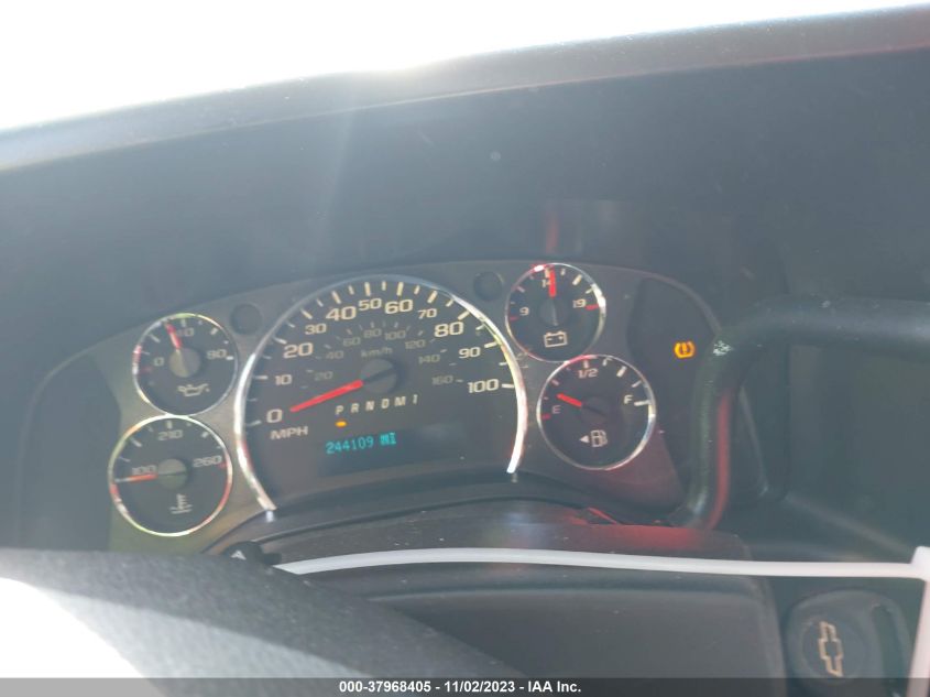 2013 CHEVROLET EXPRESS 2500 WORK VAN 1GCWGFBA7D1178325
