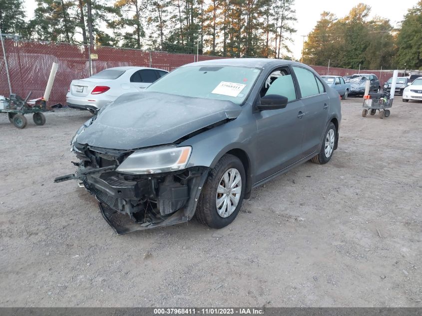 2014 VOLKSWAGEN JETTA 2.0L S - 3VW2K7AJ5EM253755