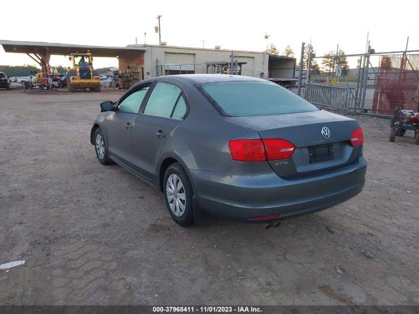 2014 VOLKSWAGEN JETTA 2.0L S - 3VW2K7AJ5EM253755